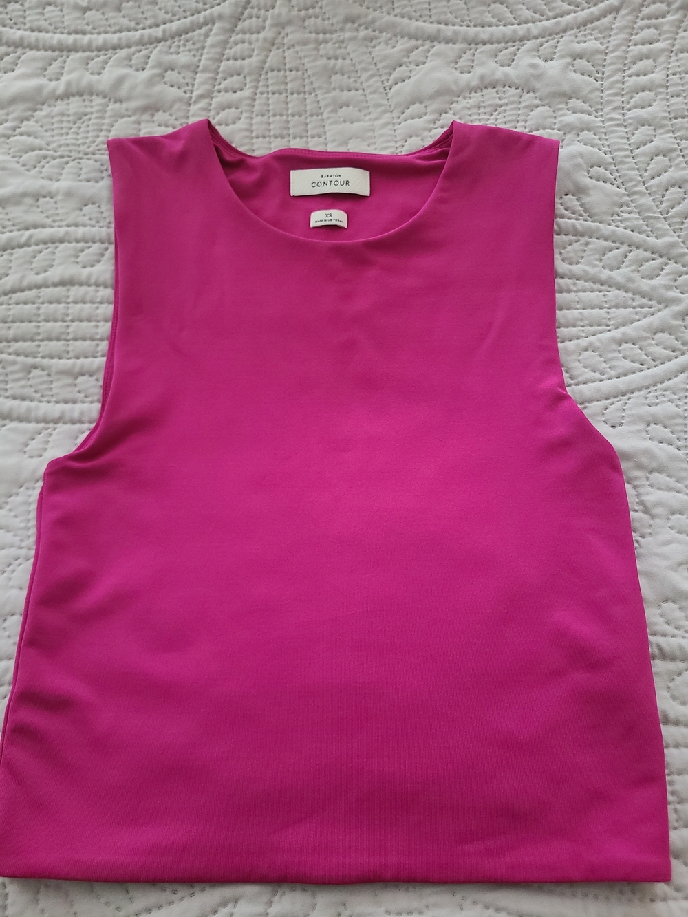 Aritzi Babaton Contour Sleeveless Top - Bright Magenta